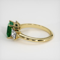 1.76 Ct. Emerald Ring, 18K Yellow Gold 4