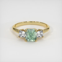 1.06 Ct. Sapphire Ring, 18K Yellow Gold 1