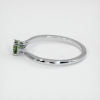 0.52 Ct. Sapphire Ring, 14K White Gold 4