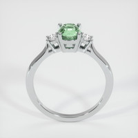 0.90 Ct. Sapphire Ring, 14K White Gold 3
