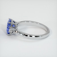 1.79 Ct. Sapphire Ring, 18K White Gold 4