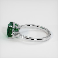 1.93 Ct. Emerald Ring, 18K White Gold 4