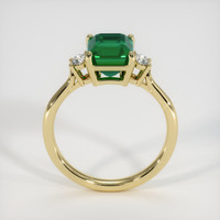 1.93 Ct. Emerald Ring, 18K Yellow Gold 3