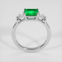 1.31 Ct. Emerald Ring, Platinum 950 3