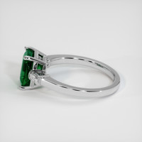 1.89 Ct. Emerald Ring, Platinum 950 4