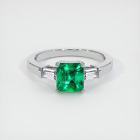 Emerald Ring 1.38 Ct., Platinum 950 Preview