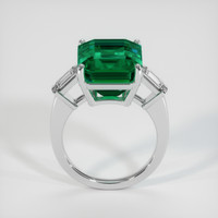 9.21 Ct. Emerald Ring, Platinum 950 3