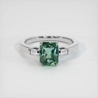 2.22 Ct. Sapphire Ring, Platinum 950 1