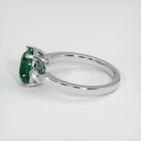 2.22 Ct. Sapphire Ring, Platinum 950 4
