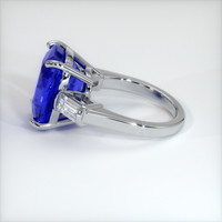 12.48 Ct. Sapphire Ring, 18K White Gold 4