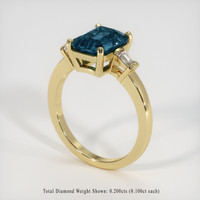 2.72 Ct. Gemstone Ring, 14K Yellow Gold 2