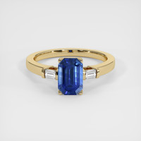 1.75 Ct. Sapphire Ring, 14K Yellow Gold 1