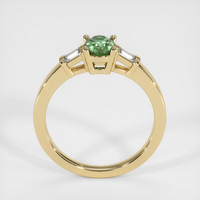 0.66 Ct. Sapphire Ring, 18K Yellow Gold 3