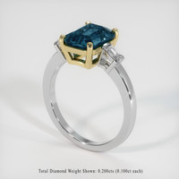 2.72 Ct. Gemstone Ring, 14K Yellow & White 2