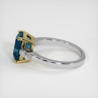 2.72 Ct. Gemstone Ring, 18K Yellow & White 4