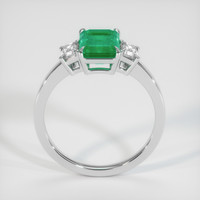 2.28 Ct. Emerald Ring, Platinum 950 3