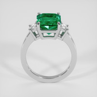4.07 Ct. Emerald Ring, Platinum 950 3
