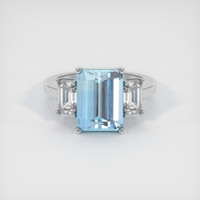 3.85 Ct. Gemstone Ring, Platinum 950 1