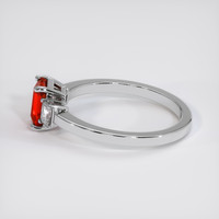 1.54 Ct. Ruby Ring, Platinum 950 4