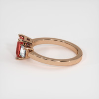 1.13 Ct. Sapphire Ring, 18K Rose Gold 4