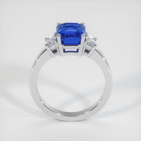 3.53 Ct. Sapphire Ring, 18K White Gold 3