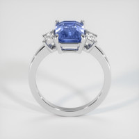 3.04 Ct. Sapphire Ring, 18K White Gold 3