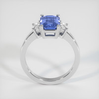 2.30 Ct. Bi Color Sapphire Ring, 18K White Gold 3