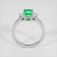 1.49 Ct. Emerald Ring, 18K White Gold 3