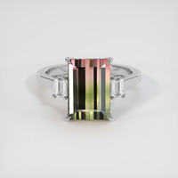 4.17 Ct. Gemstone Ring, 18K White Gold 1