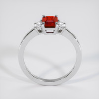 1.54 Ct. Ruby Ring, 18K White Gold 3