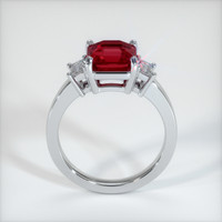 Ruby Ring 3.12 Ct., 18K White Gold Preview