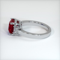 Ruby Ring 3.12 Ct., 18K White Gold Preview
