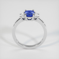 1.21 Ct. Blue Sapphire Ring, 18K White Gold 3