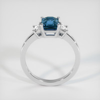 1.71 Ct. Sapphire Ring, 18K White Gold 3