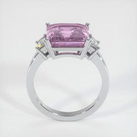 6.08 Ct. Sapphire Ring, 18K White Gold 3