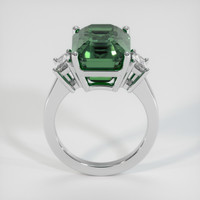 13.00 Ct. Greenish Blue Sapphire Ring, 18K White Gold 3