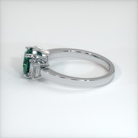1.19 Ct. Sapphire Ring, 18K White Gold 4