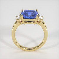 5.04 Ct. Blue Sapphire Ring, 14K Yellow Gold 3