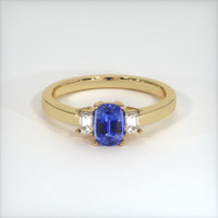 1.28 Ct. Sapphire Ring, 14K Yellow Gold 1