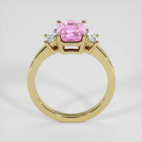 2.54 Ct. Padparadscha Sapphire Ring, 14K Yellow Gold 3