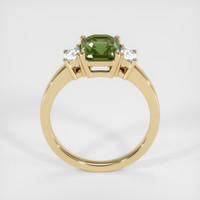 1.91 Ct. Green Sapphire Ring, 14K Yellow Gold 3