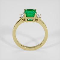 1.76 Ct. Emerald Ring, 18K Yellow Gold 3