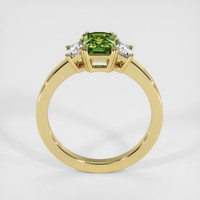 1.10 Ct. Bi Color Sapphire Ring, 18K Yellow Gold 3