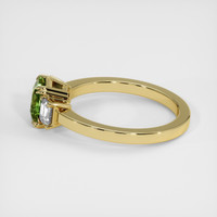 1.10 Ct. Bi Color Sapphire Ring, 18K Yellow Gold 4
