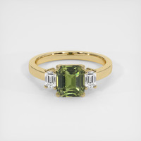 1.91 Ct. Sapphire Ring, 18K Yellow Gold 1
