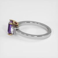 1.30 Ct. Sapphire Ring, 14K Yellow & White 4