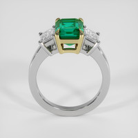 1.91 Ct. Emerald Ring, 18K Yellow & White 3
