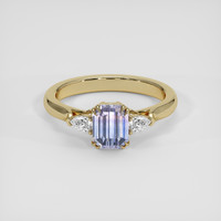 2.00 Ct. Bi Color Sapphire Ring, 14K Yellow Gold 1