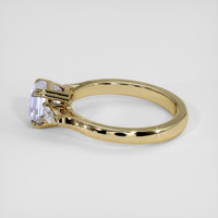 2.00 Ct. Bi Color Sapphire Ring, 14K Yellow Gold 4