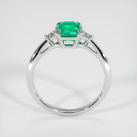 1.09 Ct. Emerald Ring, Platinum 950 3